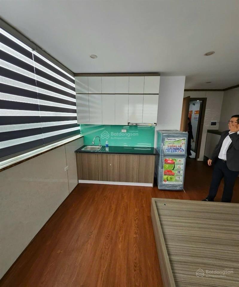 Bán toà nhà chung cư mini 26 phòng full nội thất thang máy oto tránh dt130m2, mt8.9m.7 tầng.