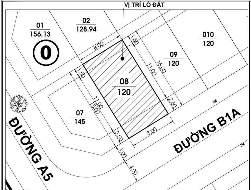 Bán lô đất biệt thự đẹp kđt hoàng phú nha trang đường rộng 8m, ô tô tránh, sát biển chỉ từ 26tr/m2