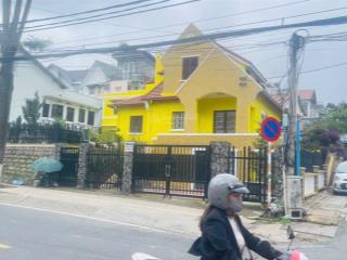 Villa diện tích lớn  mặt tiền đường hoàng diệu, 367m, 70 tỷ, p.5, đà lạt