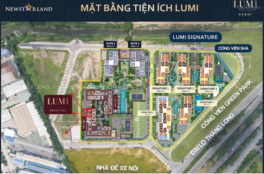 Bán căn hộ tầng đặc biệt 4pn 4wc 136m2, giá bán 11,657 tỷ bao phí tại lumi hanoi. 0333 669 ***