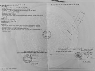Bán đất mặt tiền đường số 2, kdc hương sen, an bình, dĩ an