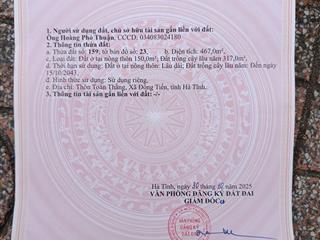 Cần bán gấp lô đất đẹp cách bãi tắm 150m giá đẹp