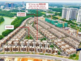 Bán gấp bt song lập 222m2, khu compound. l/h 0937 002 ***