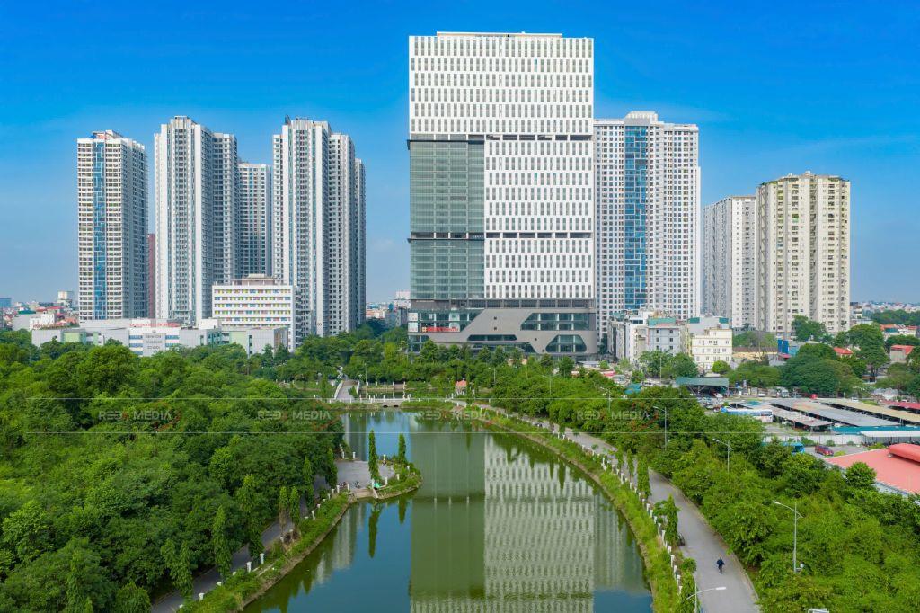 Bán sàn thương mại hạng A tại Hà Nội - Toà Rox Tower Gold mark city 136 Hồ Tùng Mậu HN