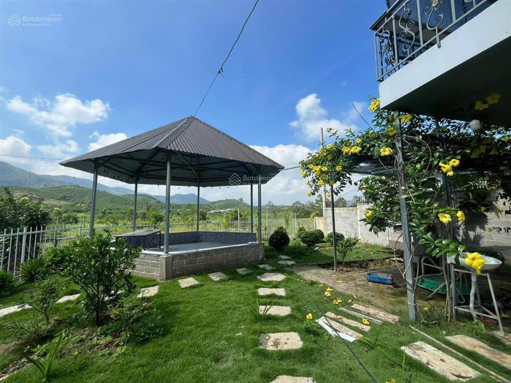 Homestay bảo lộc  view núi đại bình  dt 619m2 (13mx46m) sẵn285m thổ cư hẻm oto thông