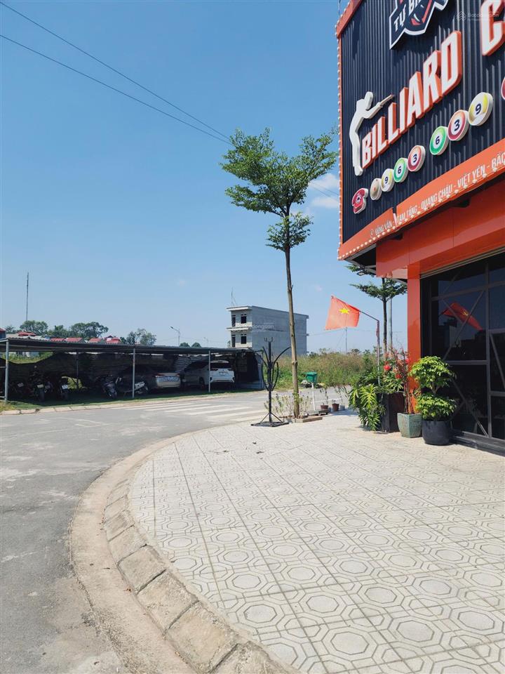 Bán lô góc 92m2 tại bắc quang châu, việt yên, bắc giang cực đẹp mặt tiền dài 24m giá chỉ hơn 5 tỷ