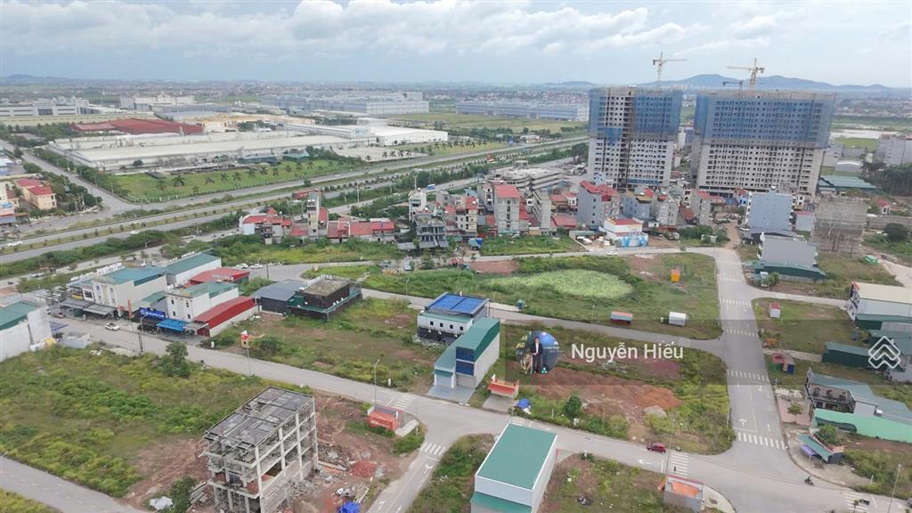 Bán lô đất 100m² tại kdc đồng vân, quang châu, việt yên, bắc giang giá chỉ từ 4,x tỷ