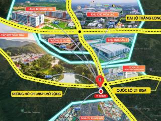 Cơ hội đầu tư sinh lời cao  bán lô đất đẹp 100m² full thổ cư tại hòa thạch, quốc oai, hà nội