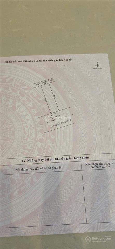 Cần bán lô đất mặt tiền an thượng 16, khu phố tây sầm uất ngũ hành sơn, đà nẵng