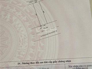 Cần bán lô đất mặt tiền an thượng 16, khu phố tây sầm uất ngũ hành sơn, đà nẵng