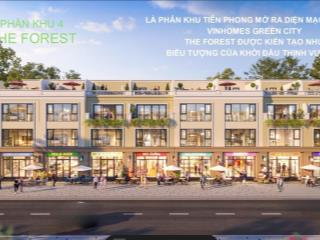 Sở hữu nhà phố vinhomes green city 4 tầng chỉ 3.9 tỷ thanh toán giãn 33 tháng