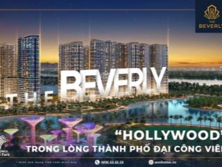 Bán căn 1pn+ 54m2 view pháo hoa hàng tuần tại the beverly, nhà mới 100% chưa qua sử dụng