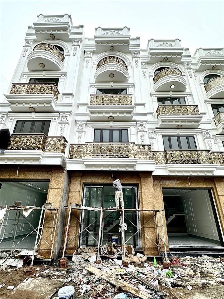 Dãy nhà mặt đường khu tdc quận hải an ngay gần big c đường 12m vỉa hè, vừa ở vừa mở văn phòng