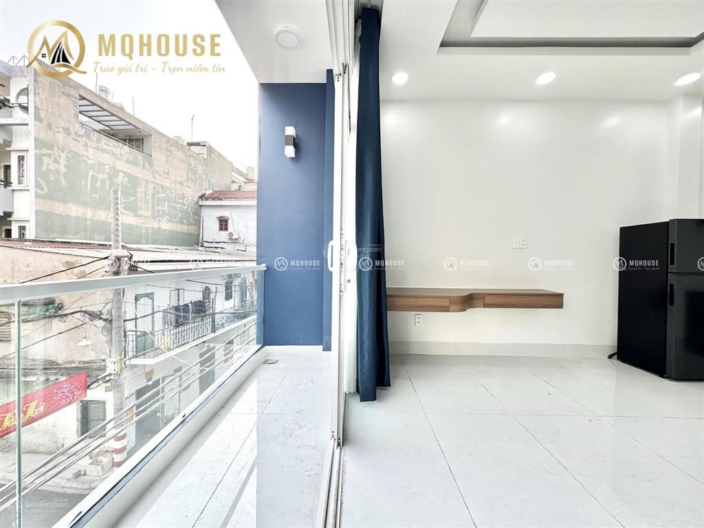 Cho thuê căn hộ studio  ban công đối diện etown cộng hoà  nhà ga t3  hoàng hoa thám