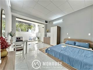 Cho thuê căn hộ studio  ban công lối đi riêng  hẻm ô tô  ngay lotte cộng hoà  k300