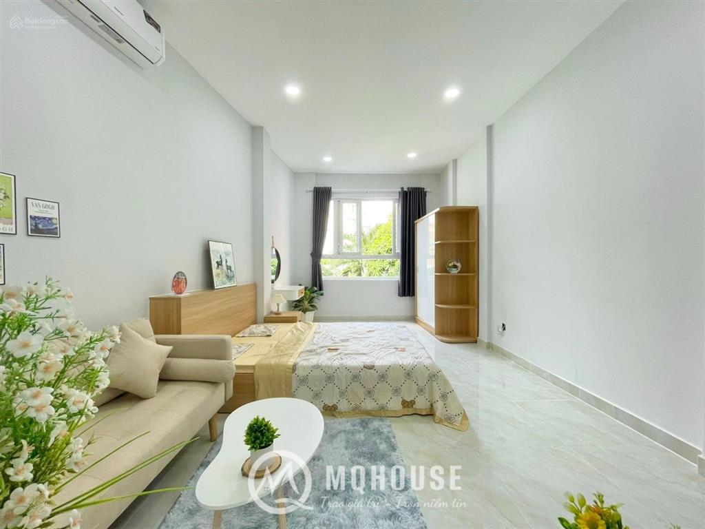 Cho thuê căn hộ full nội thất  ngay lê văn sỹ  chợ phạm văn hai  hẻm oto  an ninh, sạch sẽ