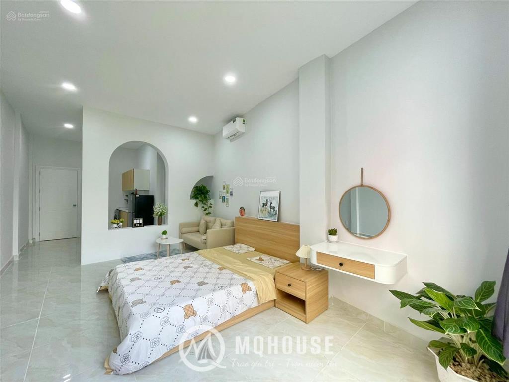 Cho thuê căn hộ full nội thất  ngay lê văn sỹ  chợ phạm văn hai  hẻm oto  an ninh, sạch sẽ