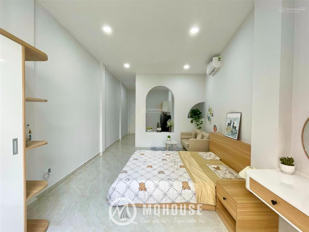 Cho thuê căn hộ full nội thất  ngay lê văn sỹ  chợ phạm văn hai  hẻm oto  an ninh, sạch sẽ