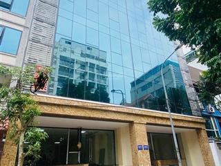 Cực hiếm,toà nhà văn phòng hạng a 10 tầng thông sàn vị trí giữa phố trần thái tông.155mmặt tiền 9m