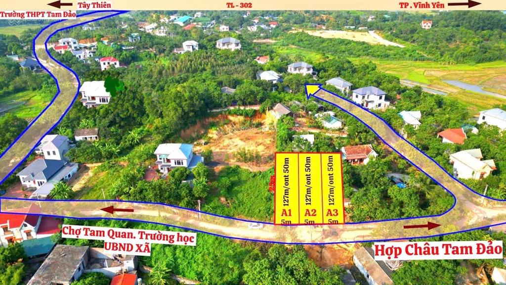 Đất giá đầu tư gần 3 khu công nghiệp,đường thông ôtô tránh,gần uỷ ban,trường,chợ,127m,mt 5m590tr