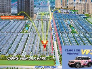 Biệt thự duy nhất gần công viên ven sông 75m2 tặng ô tô vf3, giá chỉ từ 10,733 tỷ