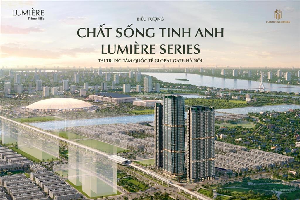 Quỹ căn đợt đầu studio, 1pn tại chung cư lumière. giá chỉ từ 98tr/m² chiết khấu 17% gtch