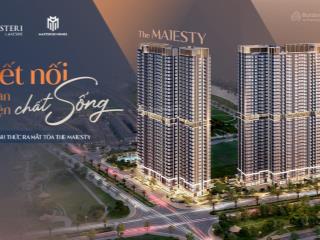 Quỹ căn ngoại giao 2n  3pn chiết khấu ngay 14,3% tại masteri lakeside. giá chỉ 67tr/m²  view hồ