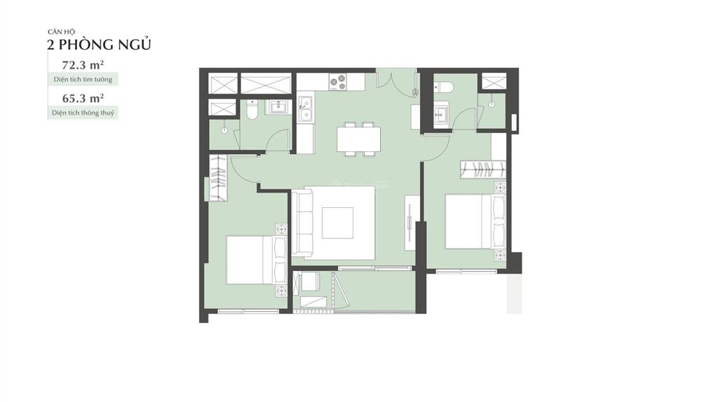 Quỹ căn chung cư 2pn, 3pn view hồ tại tòa p1 lumiere essence peak. chiết khấu ngay 18%