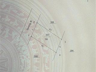 Bán đất thị trấn quất lâm trục chính 10m kinh doanh, 120m2 mt6m chỉ 1.75 tỷ bao sổ