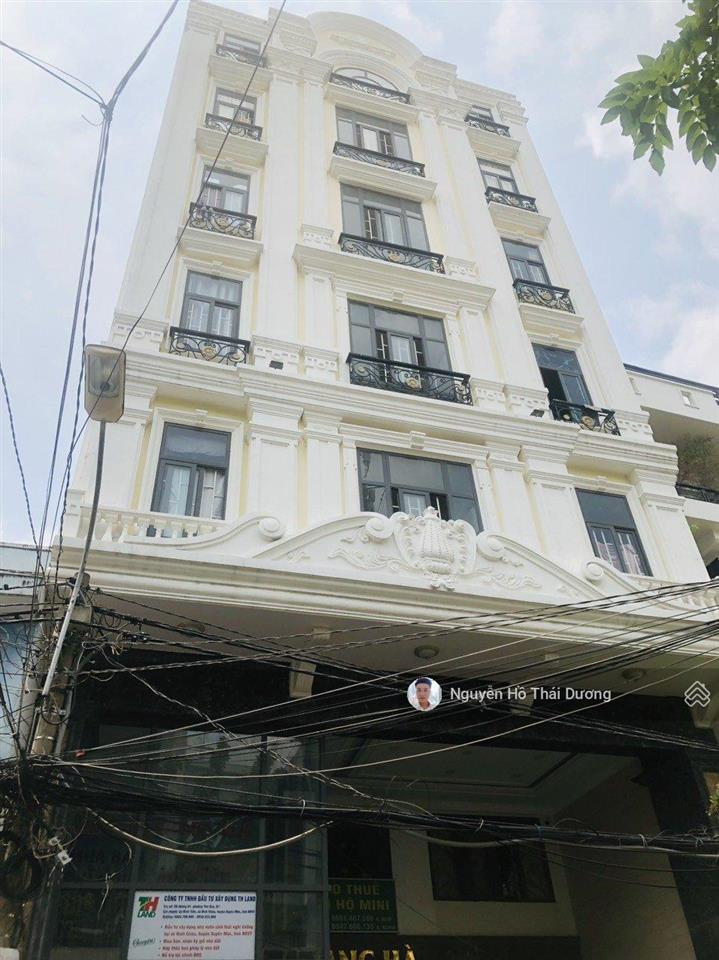 Giá tốt nhất! toà chdv 80p, thu nhập 500tr  10x30m, 1 hầm 6 lầu  mặt tiền trung tâm quận 7