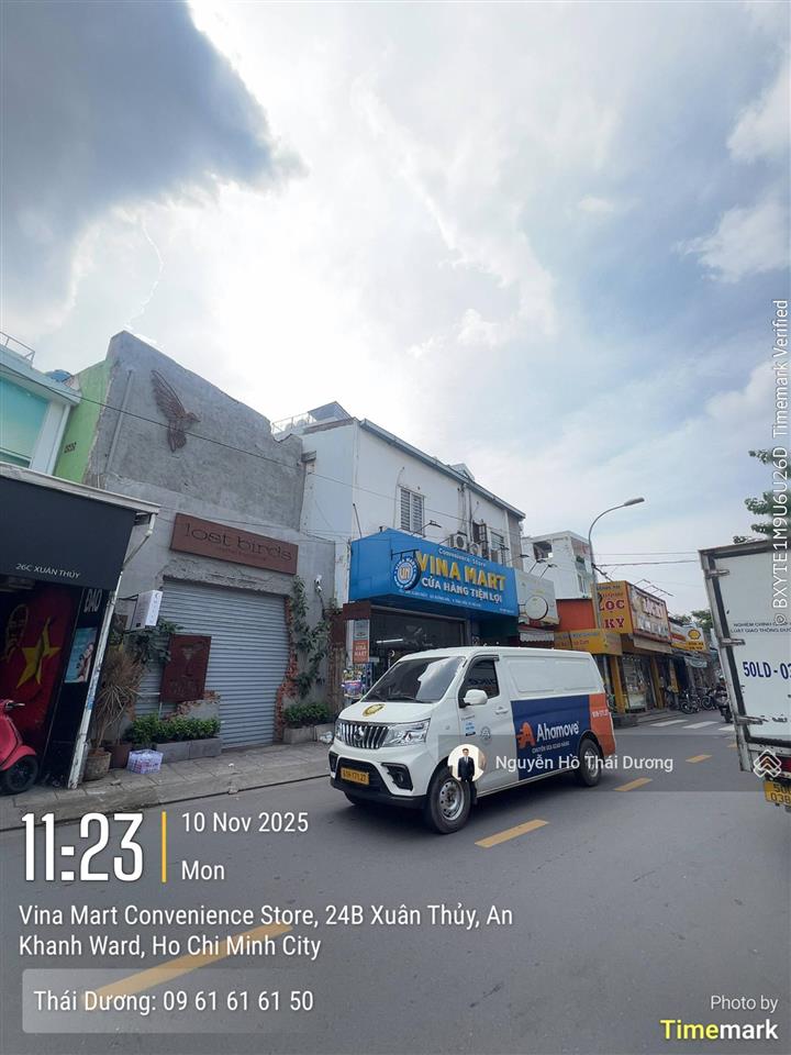 Cực hiếm! 2 mặt tiền xuân thuỷ, thảo điền  11x30m, 328.57m2, chỉ tiêu xây 1 hầm 7 tầng, hệ số 5