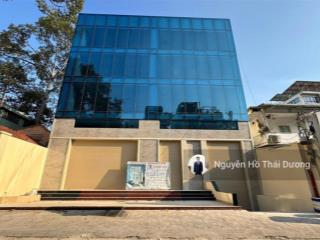 Toà nhà mới xây có pccc sát góc 2mt tăng bạt hổ, quận 5. 16,4x24m, 1hầm 5 tầng, 1650m2 sàn  165 tỷ