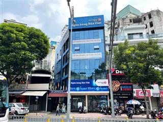 Cho thuê nhà góc 2mt phùng khắc khoan, q1. dt 10x20m. 1 trệt 4 lầu. dtsd 600m2