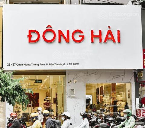Cho thuê nhà mặt tiền cách mạng tháng tám, phường bến thành, quận 1. dt 8x25m. trệt