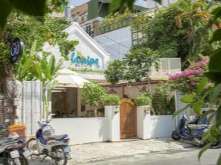 Cho thuê nhà mt đường quốc hương, thảo điền, quận 2. dt 8x20m. trệt