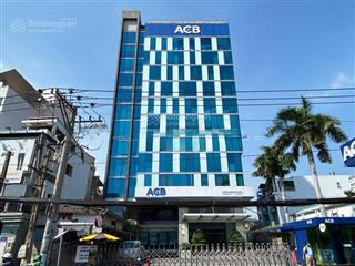 Cho thuê tòa nhà đường cách mạng tháng tám, phường 9, quận 3. dt 20x20m. hầm trệt 8 lầu thang máy