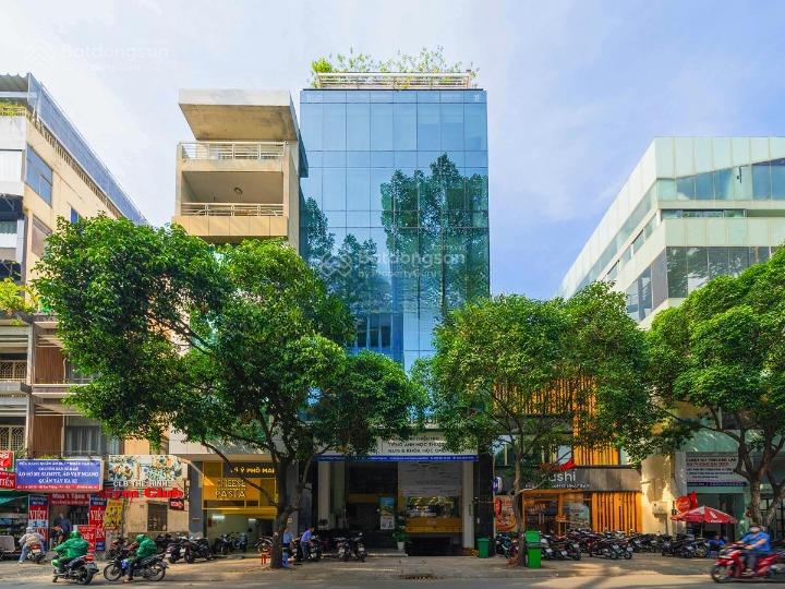 Cho thuê nhà mặt tiền kỳ đồng, quận 3. dt 10x20m. 1 hầm trệt 5 lầu. dtsd 2.300m2