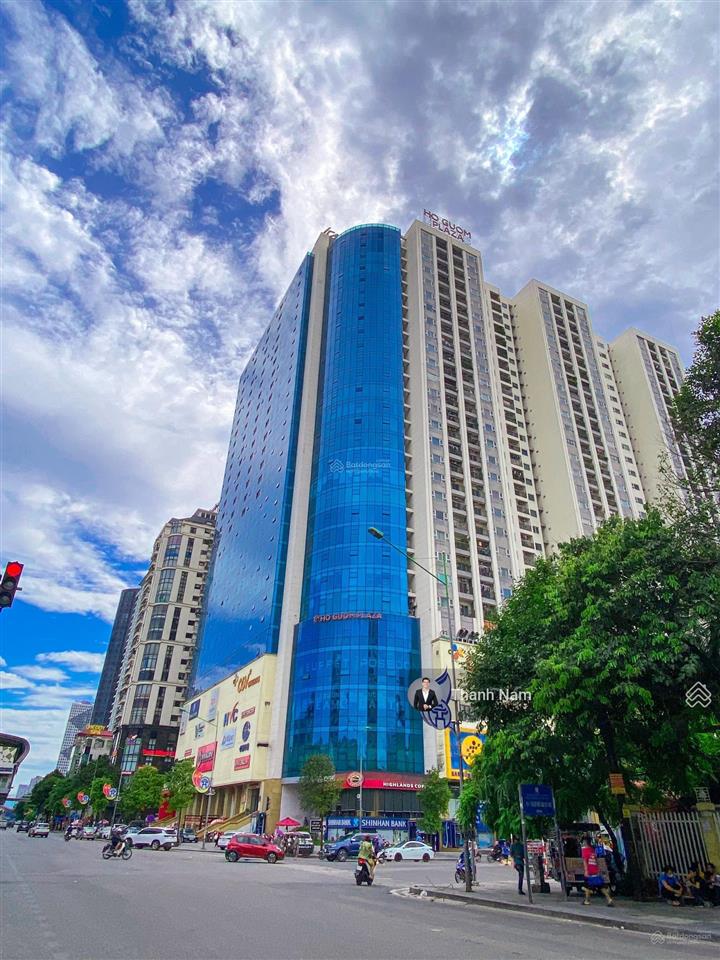 Chính chủ cho thuê văn phòng tòa hồ gươm plaza trần phú, văn quán dt 96 1500m2 giá 186.500đ/m2/th