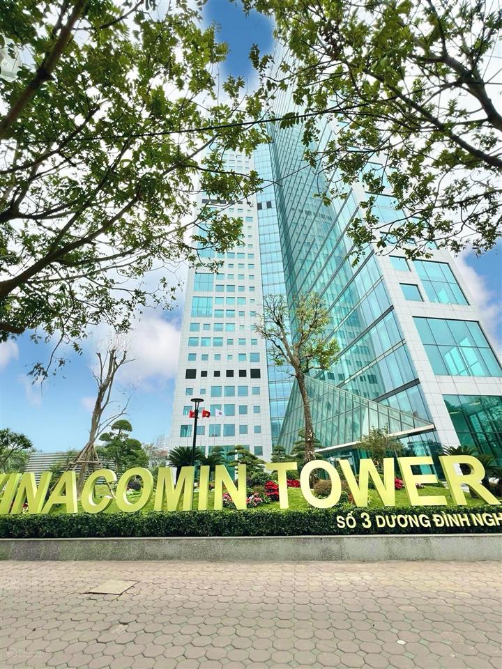 Tập đoàn than khoáng sản cho thuê văn phòng hạng a tòa vinacomin tower dương đình nghệ dt 501300m2