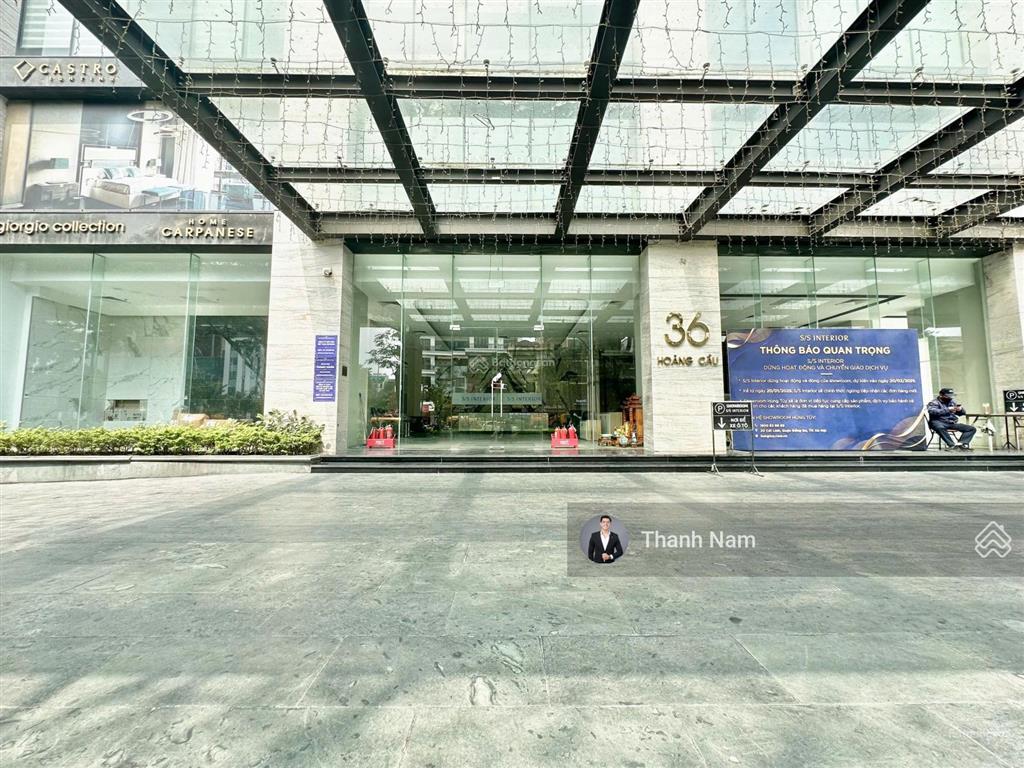 Cđt cho thuê văn phòng hạng a tòa hoàng cầu skyline 36 hoàng cầu, chợ dừa dt 980m2