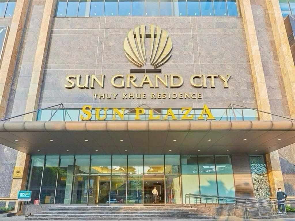 Cđt sun group cho thuê văn phòng tòa sun grand city 69b thụy khuê, tây hồ dt 650m2, 275.550đ/m2/th