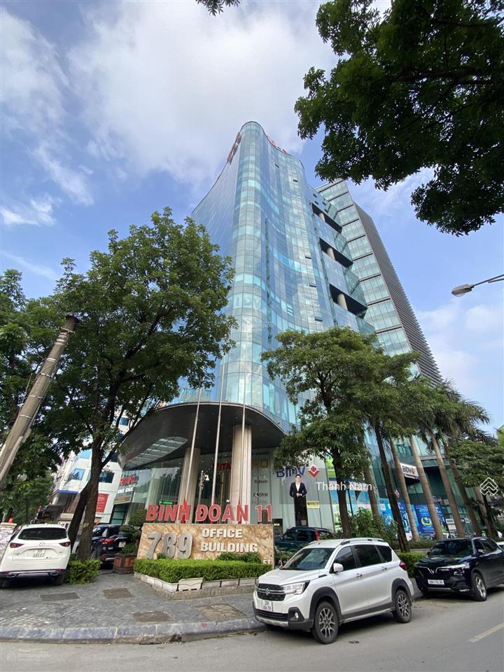 Chủ đầu tư cho thuê văn phòng hạng a tòa 789 bộ quốc phòng 147 hoàng quốc việt dt 1000m2