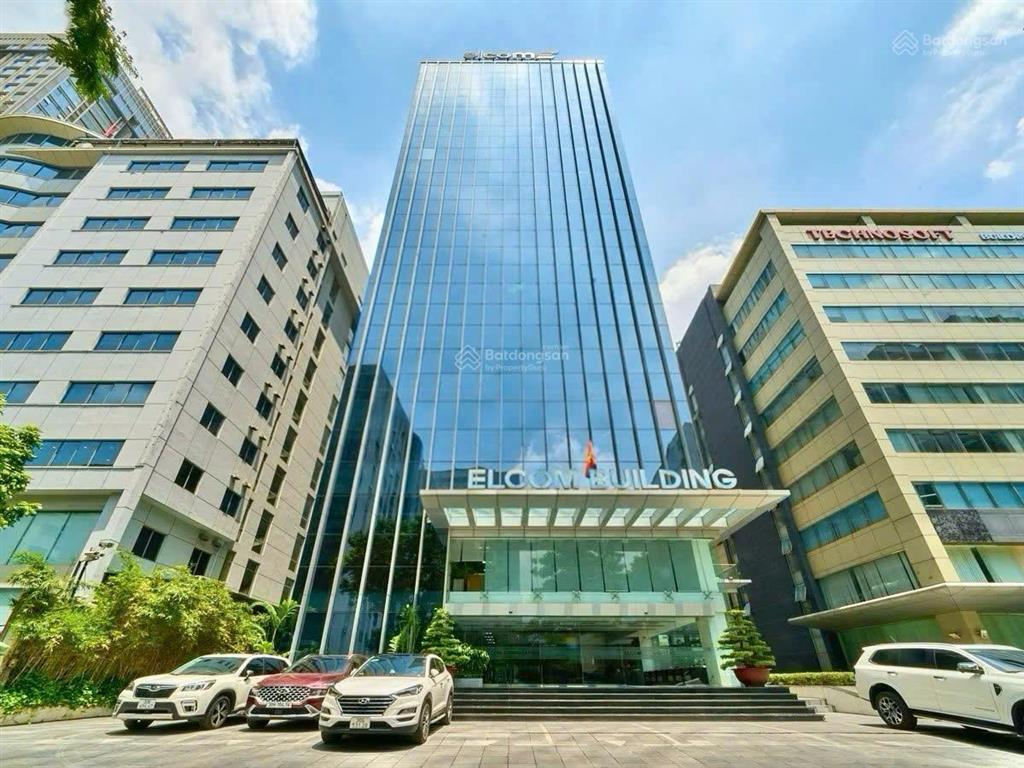 Cđt cho thuê văn phòng hạng b tòa elcom building 15 duy tân, cầu giấy dt 450m2 có cắt nhỏ từ 89m2