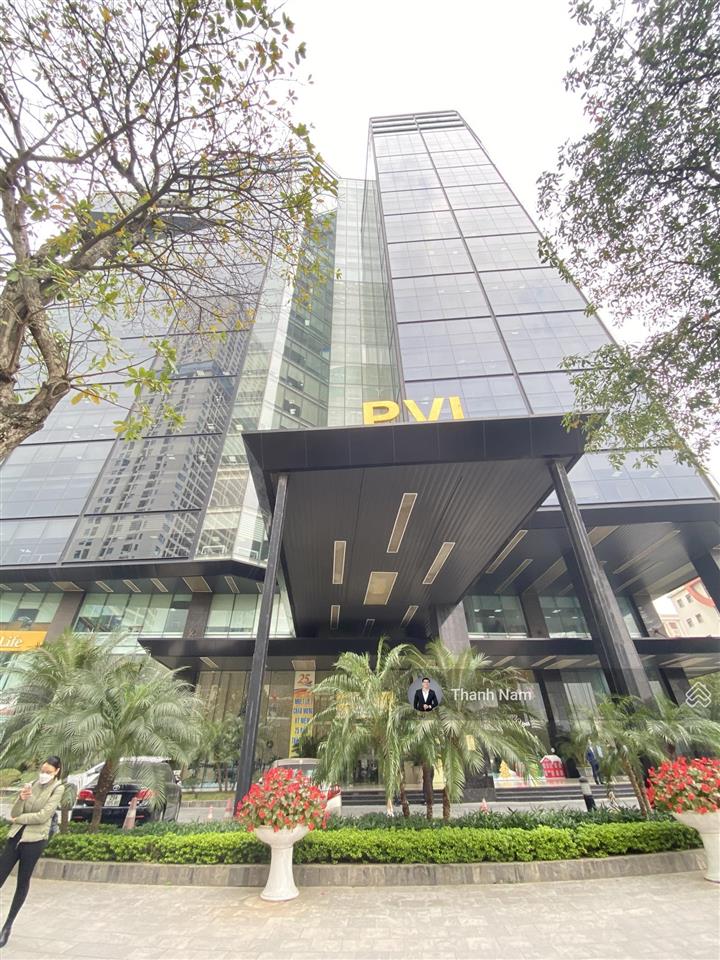 Cđt cho thuê văn phòng hạng a tòa pvi tower 1 phạm văn bạch cầu giấy dt 971790m2 từ 268.500đ/m2