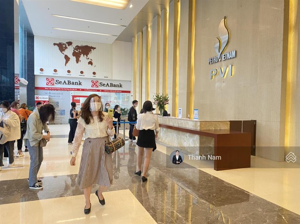 Cđt cho thuê văn phòng hạng a tòa pvi tower 1 phạm văn bạch cầu giấy dt 971790m2 từ 268.500đ/m2