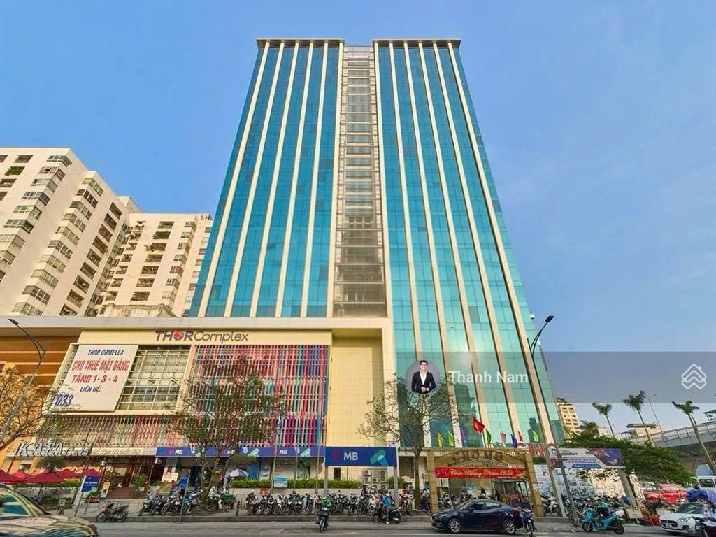 Cho thuê văn phòng & tttm tòa thor complex (vinaconex chợ mơ) 459c bạch mai dt 1350m2 giá 268.000đ
