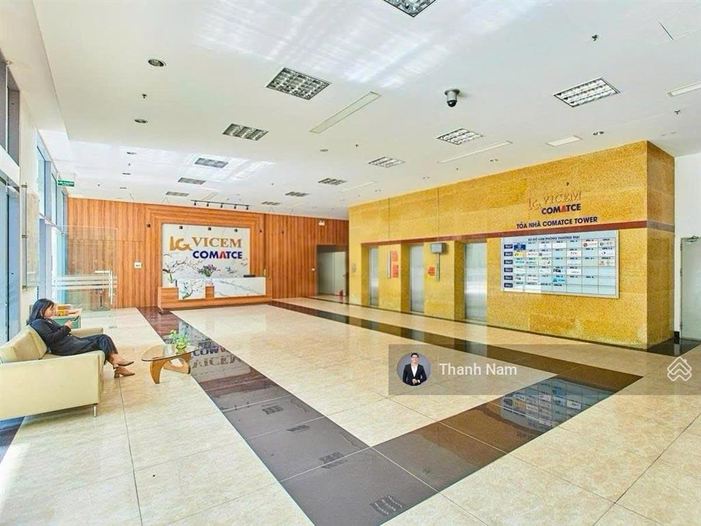 Cđt cho thuê văn phòng tòa comatce tower 61 ngụy như kon tum, thanh xuân dt 1250m2 cắt linh hoạt
