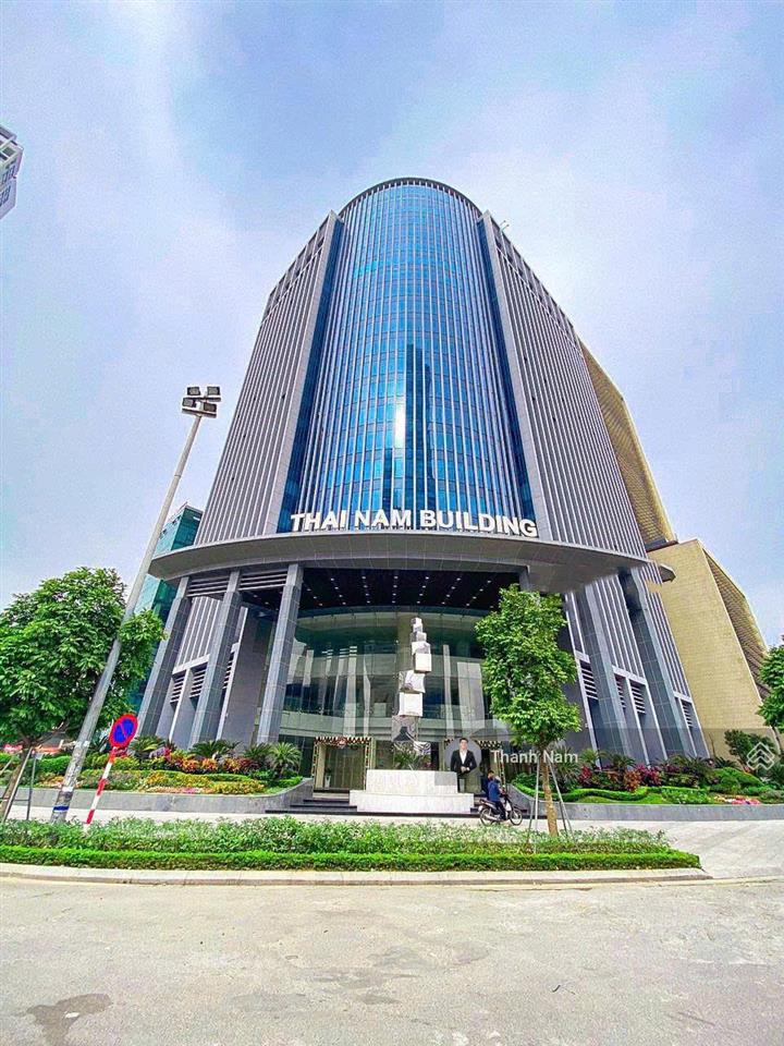 Cđt cho thuê văn phòng tòa thai nam building 22d dương đình nghệ, yên hòa, dt 1260m2 cắt linh hoạt