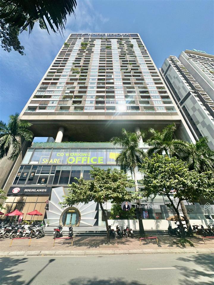 Cho thuê văn phòng tòa dolphin plaza 6 nguyễn hoàng, mỹ đình dt 915m2 cắt linh hoạt  có nội thất