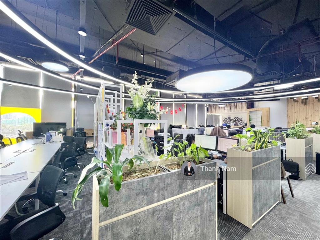 Cho thuê văn phòng tòa dolphin plaza 6 nguyễn hoàng, mỹ đình dt 915m2 cắt linh hoạt  có nội thất